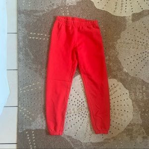 Tna red sweatpants